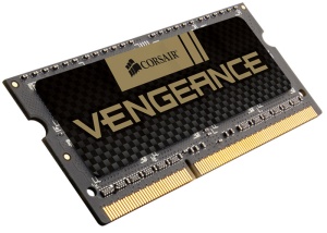 SO-DIMM 8 GB DDR3, Corsair Vengeance, Verpackung geöffnet