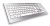 Cherry STRAIT Corded Keyboard, weiß-silber, USB