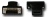 HDMI-DVI-Adapter, DVI-Stecker an HDMI-Buchse