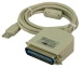 USB Adapter - parallel, USB - Centronics Stecker