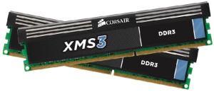 8 GB Kit DDR3-RAM, 1333 MHz, PC3-10600, Corsair XMS3