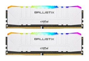 16GB Kit DDR4-RAM, 3200 MHz, Crucial Ballistix weiß RGB