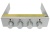 Cooltek Fan Controller LSK435S, 8,89 cm, silber