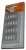 Serpa Kabelbündler - Kabelmanagement 4er Set - grau