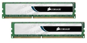 8 GB Kit DDR3-RAM Corsair Value Select, 1333 MHz, PC3-10666