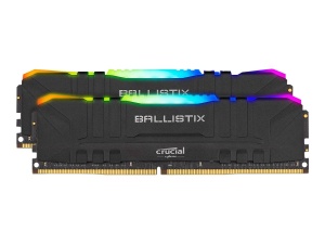 32GB Kit DDR4-RAM, 3200 MHz, Crucial Ballistix RGB