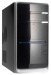 Linkworld Mini Tower 727-10 schwarz-silber, Micro-ATX
