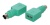 Adapter USB A Buchse/ 6 pol Mini DIN Stecker