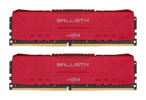 16GB Kit DDR4-RAM, 3200 MHz, Crucial Ballistix rot