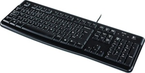 Logitech Keyboard K120 for Business, schwarz, USB, DE