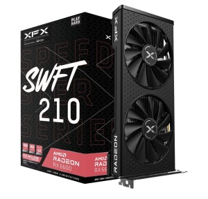 XFX Speedster SWFT 210 Radeon RX 6600 Core Gaming, 8GB GDDR6