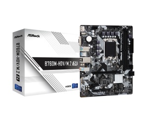 ASRock B760M-HDV/M.2 D4, DDR4, Intel B760, µATX