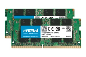 SO-DIMM 16GB DDR4 Kit, Crucial 2666 MHz, CL19