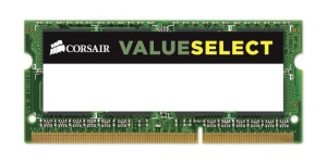 SO-DIMM 8 GB DDR3L, Corsair ValueSelect CMSO8GX3M1C1600C11