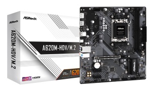 ASRock A620M-HDV/M.2, AM5, AMD A620, µATX