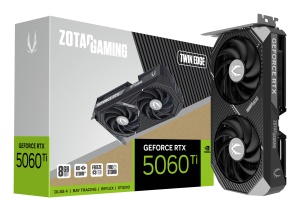 Zotac Gaming GeForce RTX 5060 Ti Twin Edge, 8GB GDDR7,