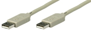 USB-Kabel USB 2.0 A/A 0,5m St/St