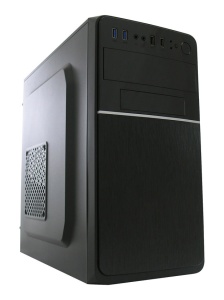 LC-Power Mini Tower 2015MB, schwarz, µATX