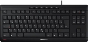 Cherry Stream Keyboard TKL, schwarz, USB, DE