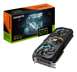 GIGABYTE GeForce RTX 5070 Gaming OC 12G, 12GB GDDR7,