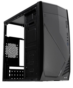 AeroCool Mini Tower CS-102, schwarz