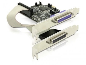 Delock PCI Express Karte 2 x Parallel