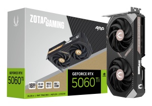 Zotac Gaming GeForce RTX 5060 Ti AMP, 16GB GDDR7,