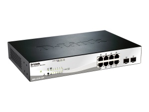 D-Link DGS-1210-10P Desktop Gigabit Smart+ Switch,