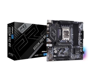 ASRock B660M Pro RS, DDR4, Intel B660, µATX