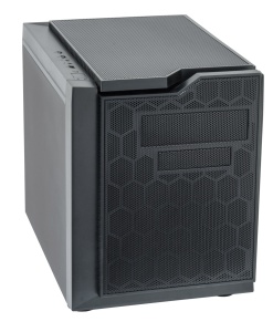 Chieftec Mini Tower Cube Gaming Serie CI-01B, schwarz