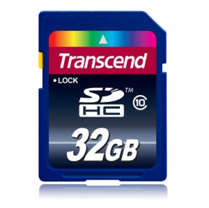Transcend 32 GB Secure Digital Card SDHC Ultimate Class 10