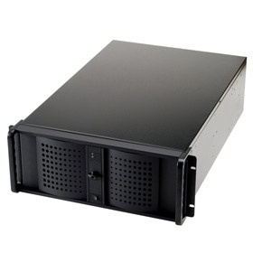 Fantec TCG-4880X07-1, Servergehäuse, 4 HE, schwarz