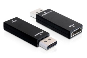 Delock Adapter Displayport Stecker > HDMI Buchse