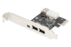 Digitus DS-30201-5, 3x FireWire, PCIe x1