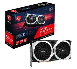 MSI Radeon RX 6750 XT Mech 2X 12G OC, 12GB GDDR6,