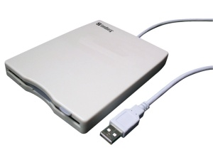 Sandberg Diskettenlaufwerk Floppy Mini Reader 3,5 Zoll