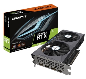 GIGABYTE GeForce RTX 3060 Eagle OC 12G 2.0 LHR, 12GB GDDR6