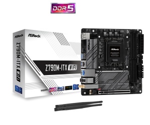 ASRock Z790M-ITX WiFi, DDR5, Intel Z790, Mini-ITX