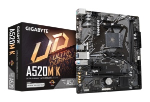 Gigabyte A520M K, AM4, AMD A520, µATX