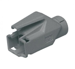 Hirose Knickschutztülle für Modularstecker TM31 hellgrau