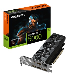 GIGABYTE GeForce RTX 5060 OC Low Profile 8G, 8GB GDDR7,