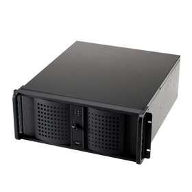 Fantec TCG-4800X07-1, Servergehäuse, 4 HE, schwarz