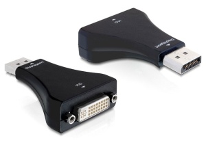 Delock Adapter Displayport Stecker > DVI 24+5 Buchse