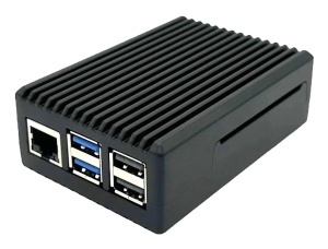 Full Armor Gehäuse für Raspberry Pi 5, schwarz