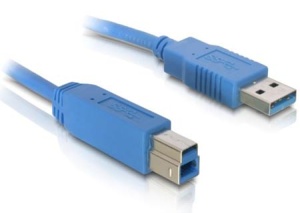 Delock USB-Kabel 3.0, USB3.0 A an USB3.0 B 3,0 m St/St
