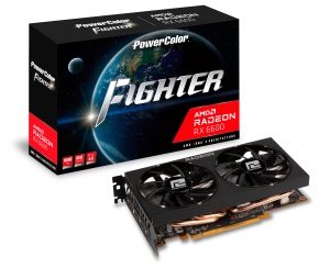 PowerColor Fighter Radeon RX 6600, 8GB GDDR6,