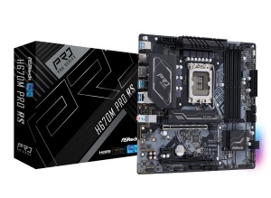 ASRock H670M Pro RS, DDR4, Intel H670, µATX