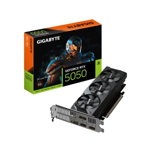GIGABYTE GeForce RTX 5050 OC Low Profile 8G, 8GB GDDR6,