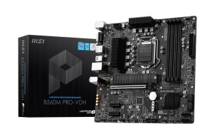 MSI B560M Pro-VDH, Intel B560 Chipsatz, µATX