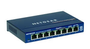 Netgear Gigabit Switch GS108, 8 x 10/100/1000